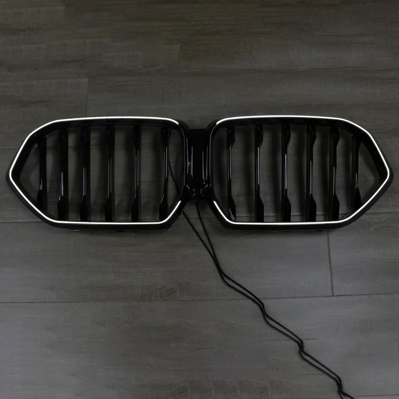 Grille BMW X6 G06 M60i Noir 2023-2025 Pare-Chocs