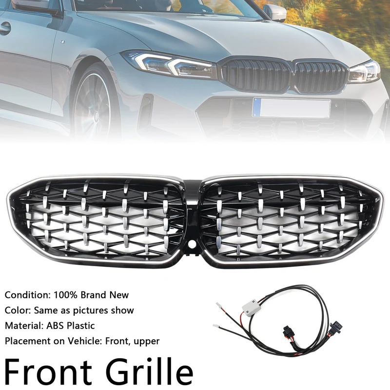 Grille Diamant Chrome BMW Série 3 G20 2019-2022