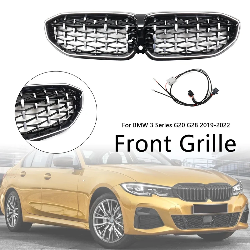 Grille Diamant Chrome BMW Série 3 G20 2019-2022