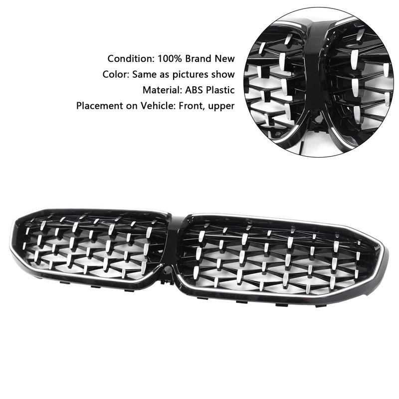 Grille Diamant Chrome BMW Série 3 G20 2019-2022