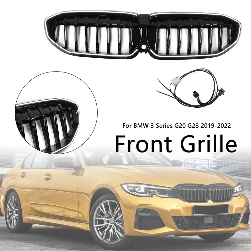 Grille BMW Série 3 G20 Noir Brillant 2019-2022
