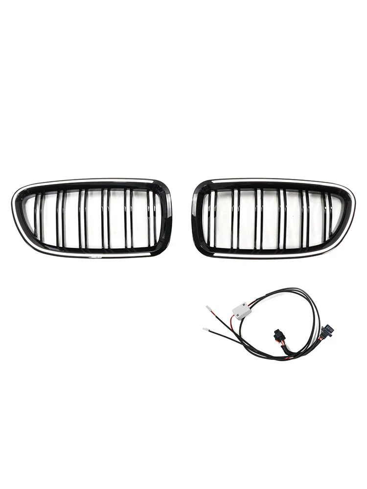 Calandre BMW Série 5 F10 F11 Noir Brillant Avant