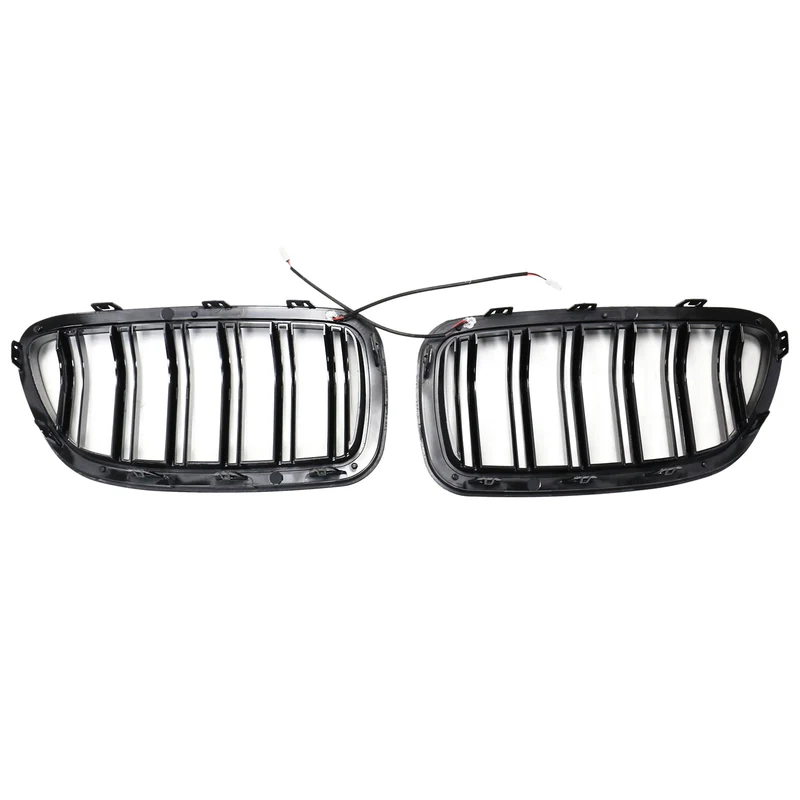 Calandre BMW Série 5 F10 F11 2009-2016 Noir Brillant
