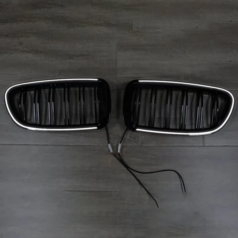 Calandre BMW Série 5 F10 F11 2009-2016 Noir Brillant