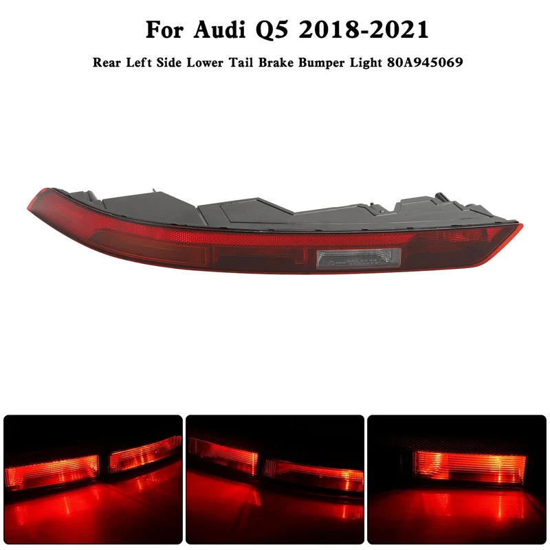 Feu Frein Arrière Gauche Audi Q5 2018-2021 Pare-Chocs 80A945069