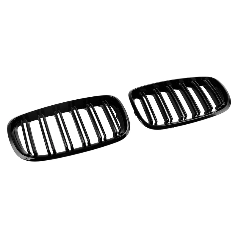 Grilles Calandre BMW X6 E71 E72 Noir Brillant 2007-2014