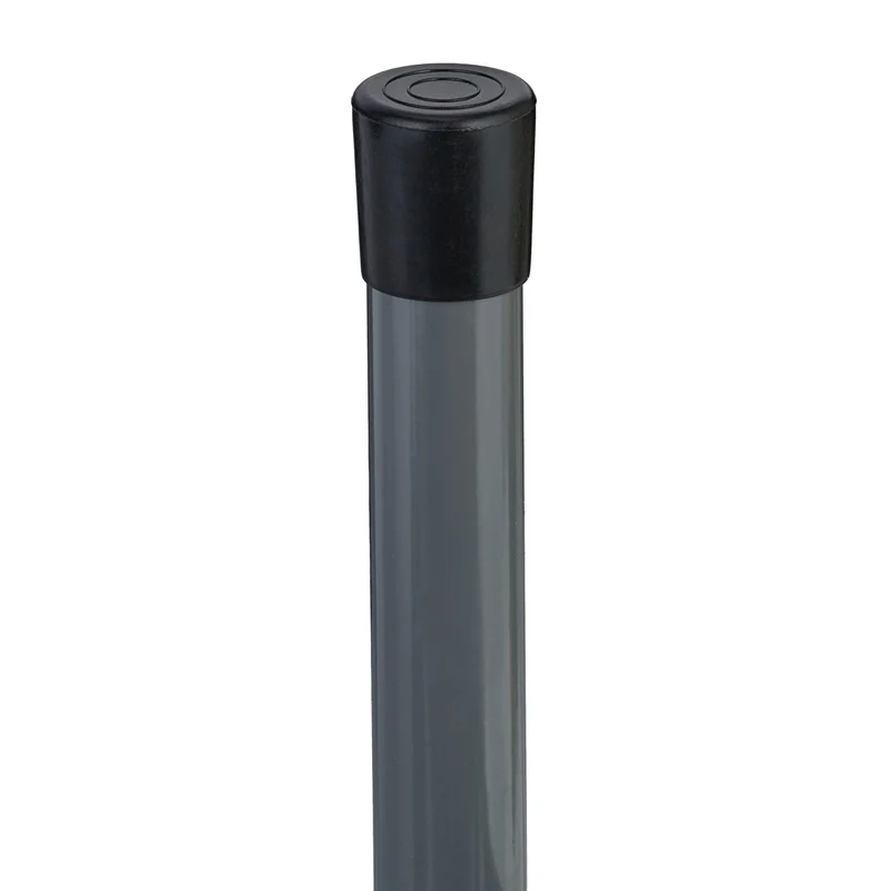 Lot de 2 bancs pliables design pratique balcon jardin 100 x 25 x 42 cm en acier noir 13_0015747