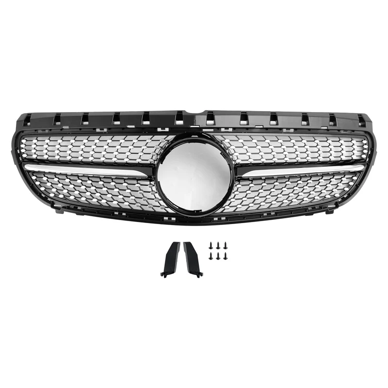 Grille Calandre Mercedes Benz Classe B W246 2015-2018 Lifting Noir