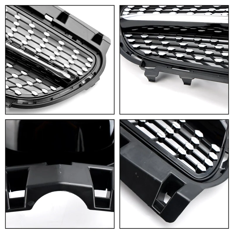 Grille Calandre Mercedes Benz Classe B W246 2015-2018 Lifting Noir