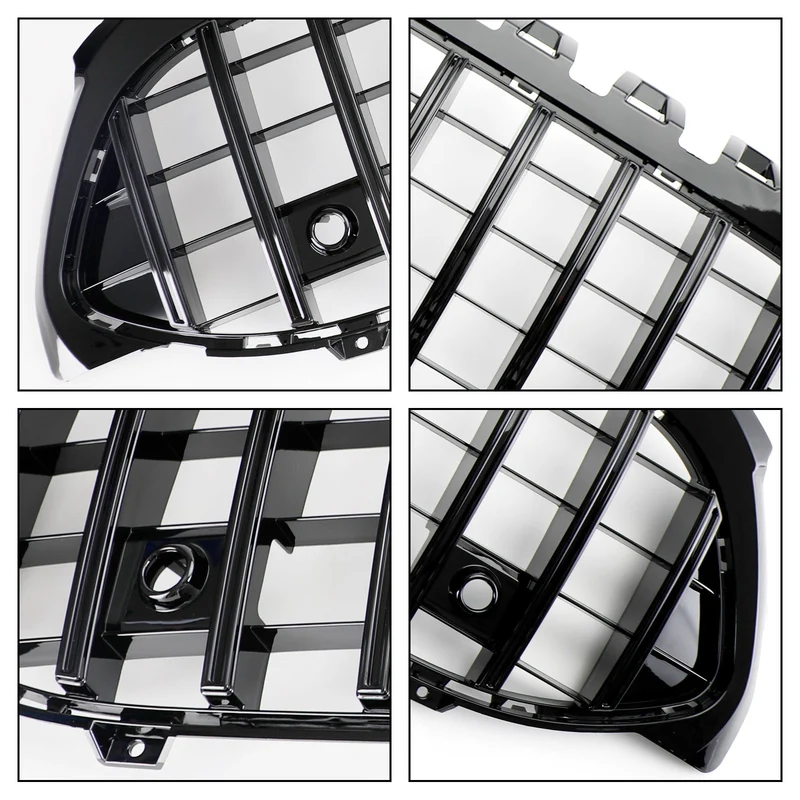 Grille Pare-Chocs Avant Mercedes Benz Classe A W177 2019-2021 Style GT Noir
