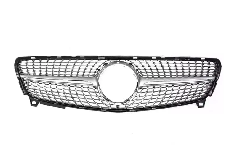 Calandre Diamant Mercedes Classe A W176 2013-2018 Noir Argent