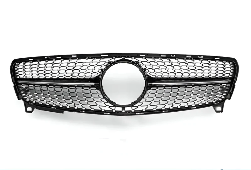 Calandre Diamant Mercedes Classe A W176 2013-2018 Noir Argent