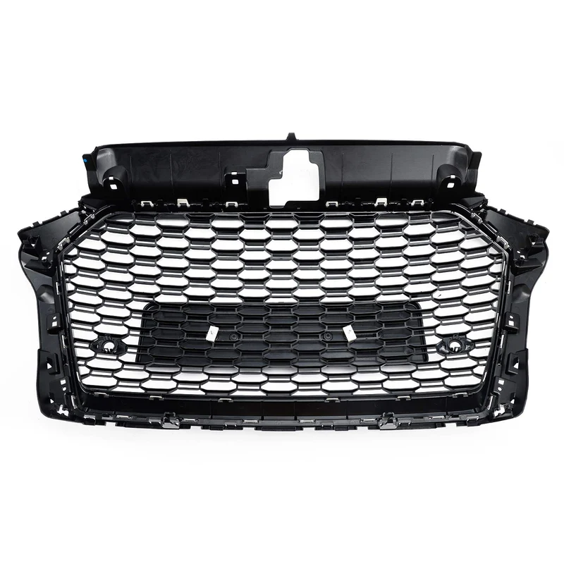 Grille Avant RS3 Style Nid D'abeille Audi A3 8V 2017-2019 Noir
