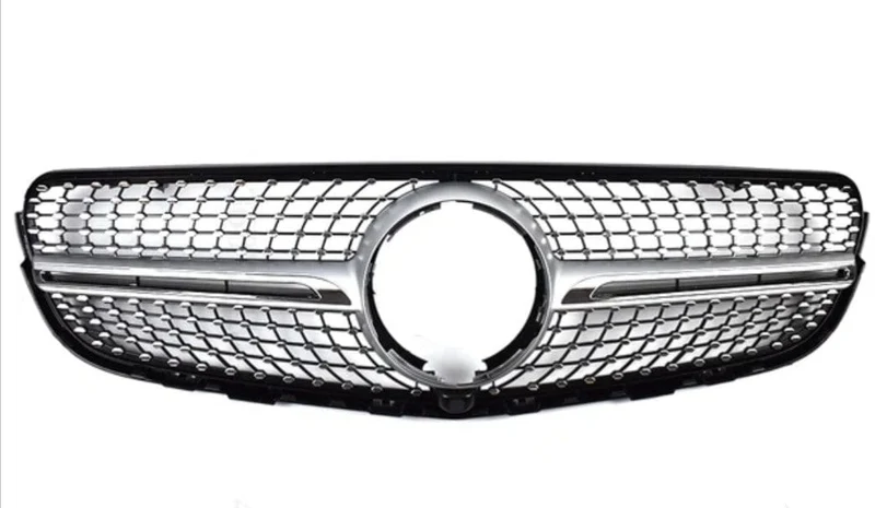 Calandre Diamant Mercedes GLC W253 Noir Argent 2015 2022