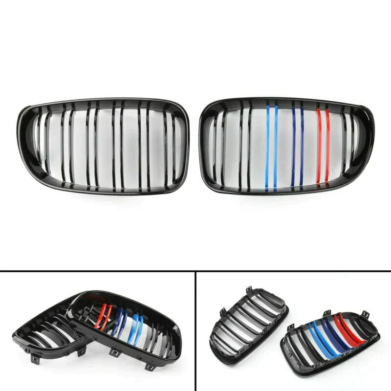 Calandre BMW E81 E82 E87 E88 M Noir Brillant 2008-2012