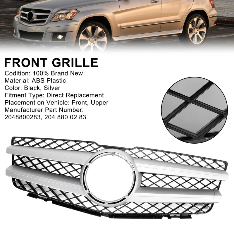 Grille Pare-Choc Mercedes GLK X204 GLK350 2008-2012