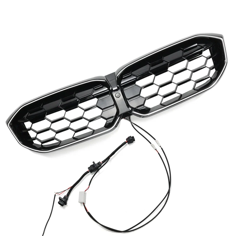 Calandre Maille Diamant BMW Série 3 G20 G28 Noir 2023-2024