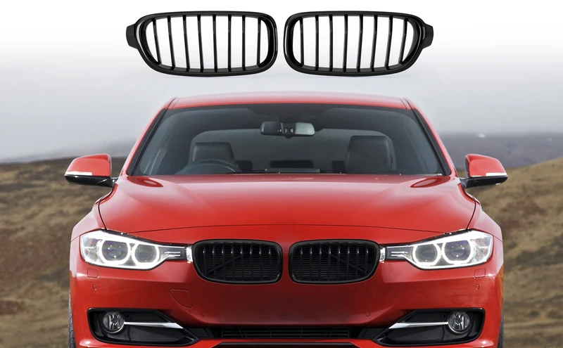 Grille BMW Série 3 F30 F31 F35 Noir Brillant 2012-2019