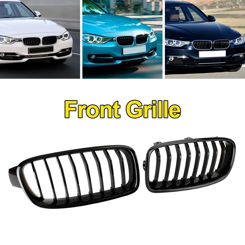 Grille BMW Série 3 F30 F31 F35 Noir Brillant 2012-2019