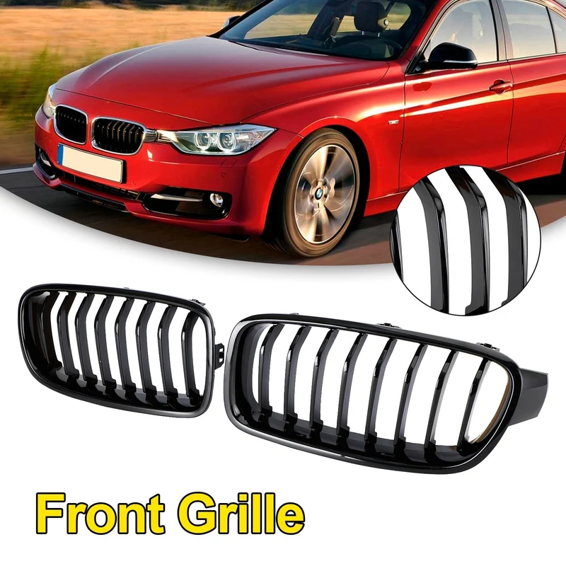 Grille BMW Série 3 F30 F31 F35 Noir Brillant 2012-2019