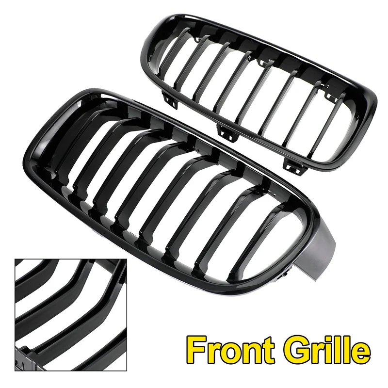 Grille BMW Série 3 F30 F31 F35 Noir Brillant 2012-2019