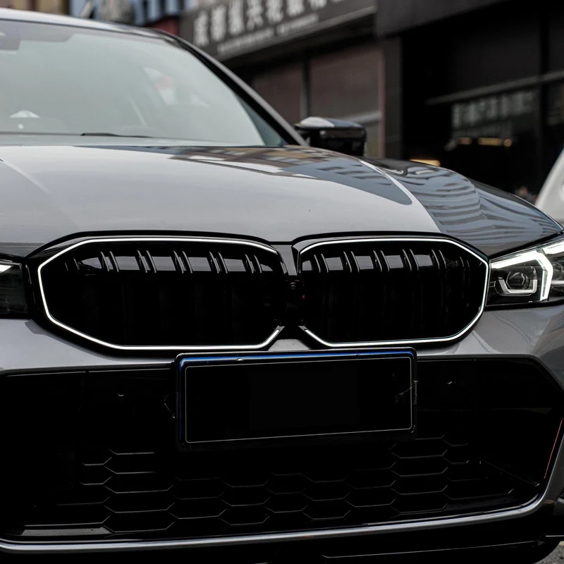 Grille BMW Série 3 G20 G28 Double Ligne Noir 2023-2024