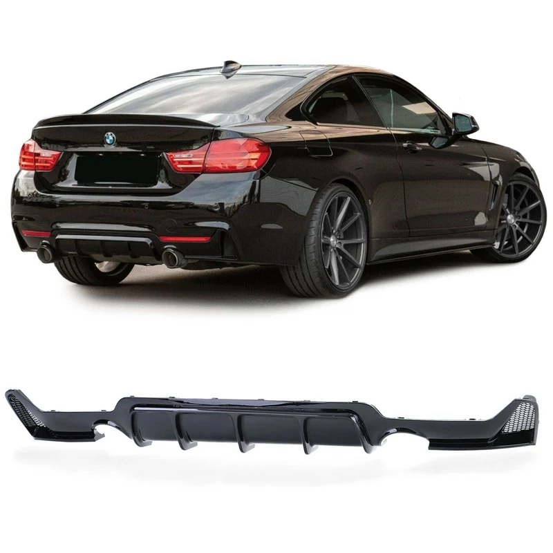 Diffuseur Arrière BMW Série 4 F32 Pack M Noir Brillant
