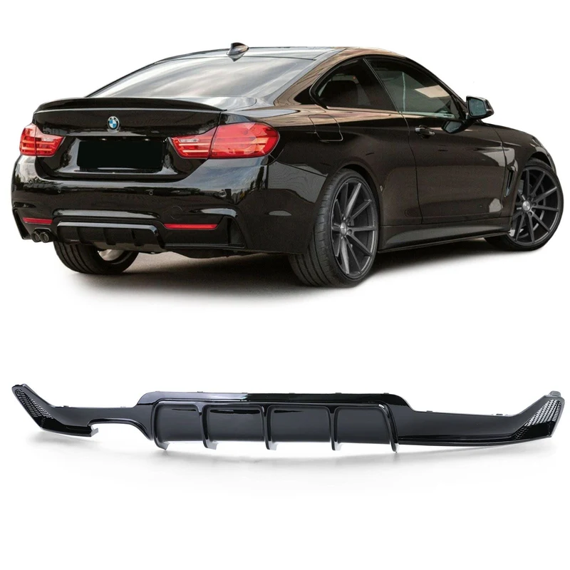 Diffuseur Arrière BMW Série 4 F32 Pack M Noir Brillant