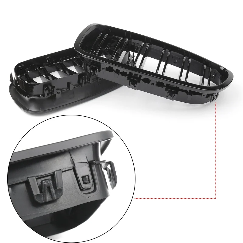 Calandre Avant Double Ligne BMW Série 5 F10 F18 2010-2016