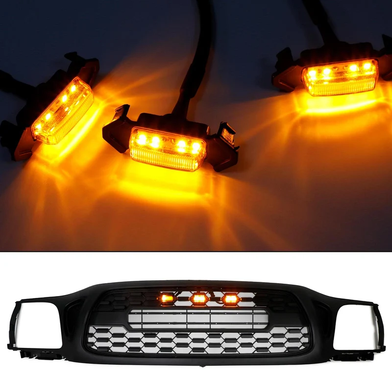 Kit 3 LED Ambre Calandre Toyota Tacoma TRD PRO 2001-2023