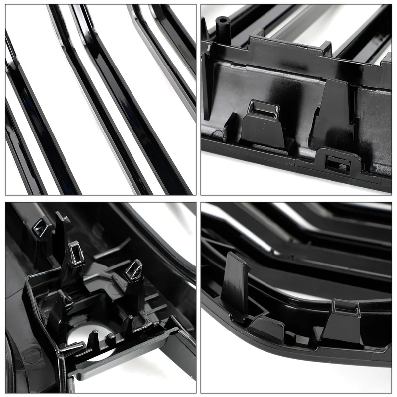 Grille Pare-Chocs Avant BMW X6 G06 Noir Brillant 2020-2022