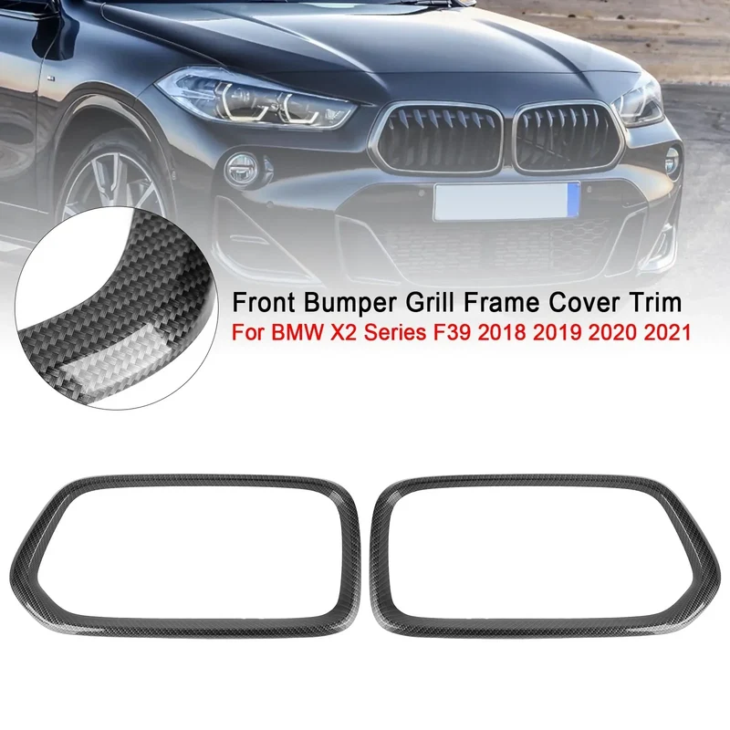 Garniture Calandre Fibre Carbone BMW X2 F39 2018-2021
