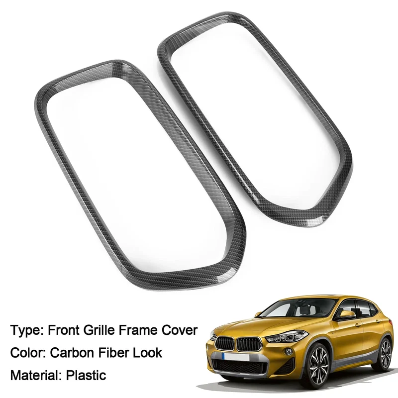 Garniture Calandre Fibre Carbone BMW X2 F39 2018-2021