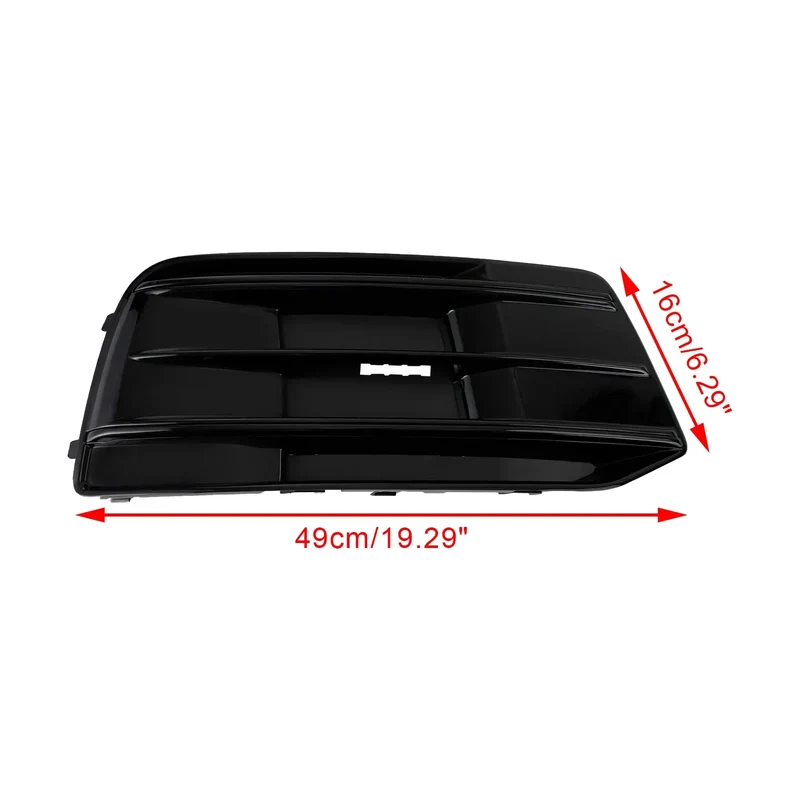 Grille Pare-Chocs Audi Q5 2018-2022 Noir Brillant 2P