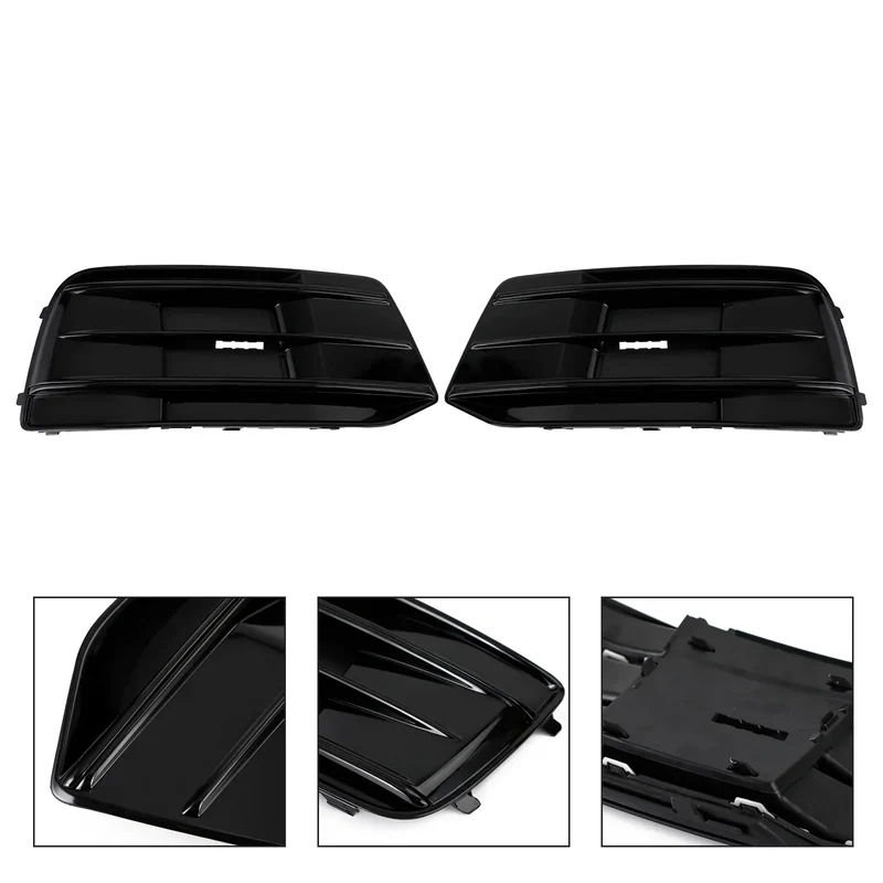 Grille Pare-Chocs Audi Q5 2018-2022 Noir Brillant 2P