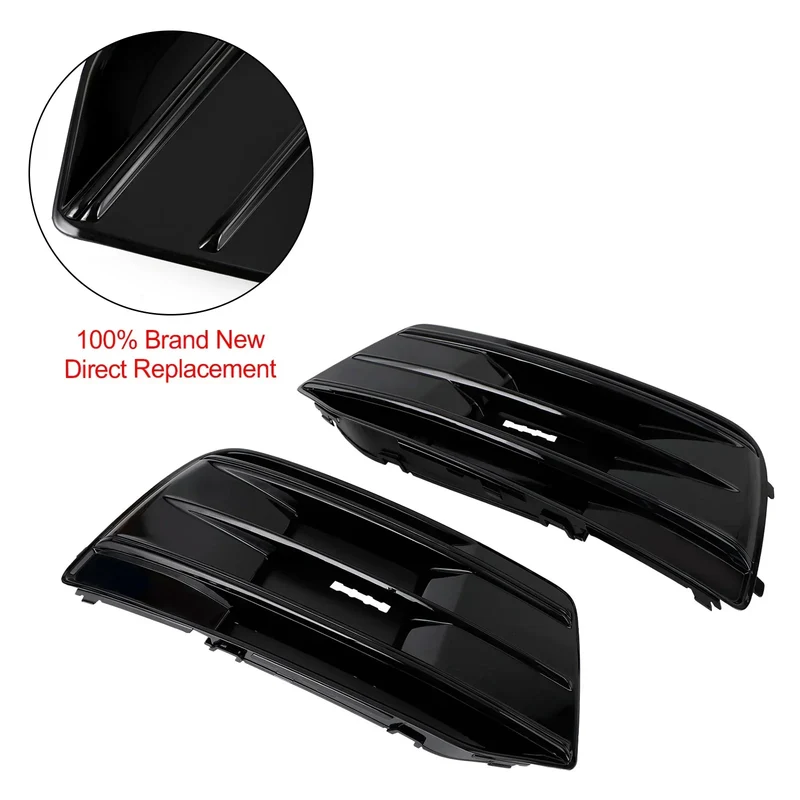 Grille Pare-Chocs Audi Q5 2018-2022 Noir Brillant 2P