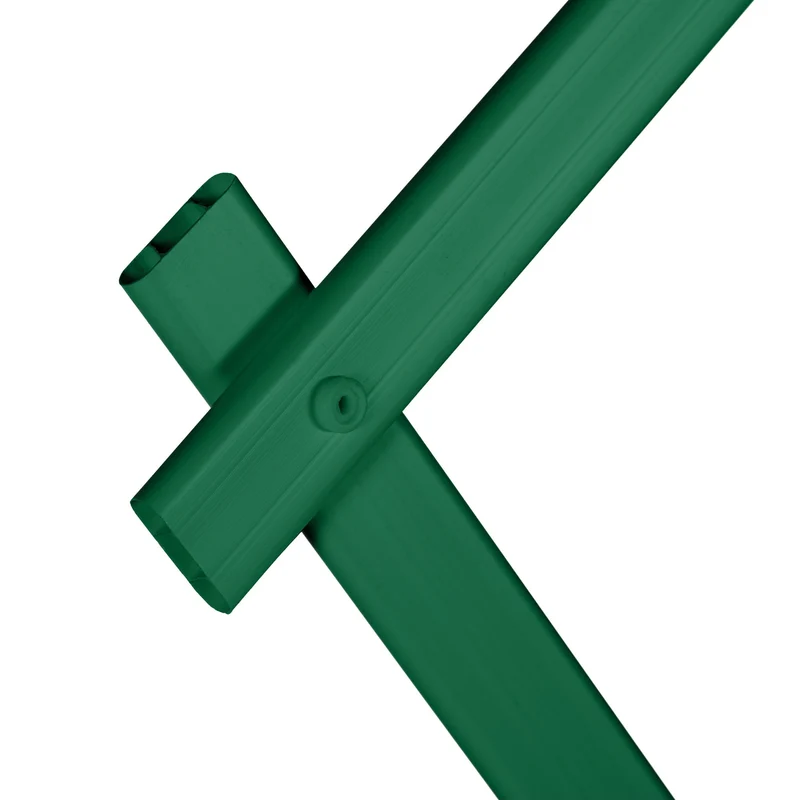 Lot de 3 tuteurs extensibles pour plantes grimpantes jardin 50 x 20 cm en plastique vert 13_0013150