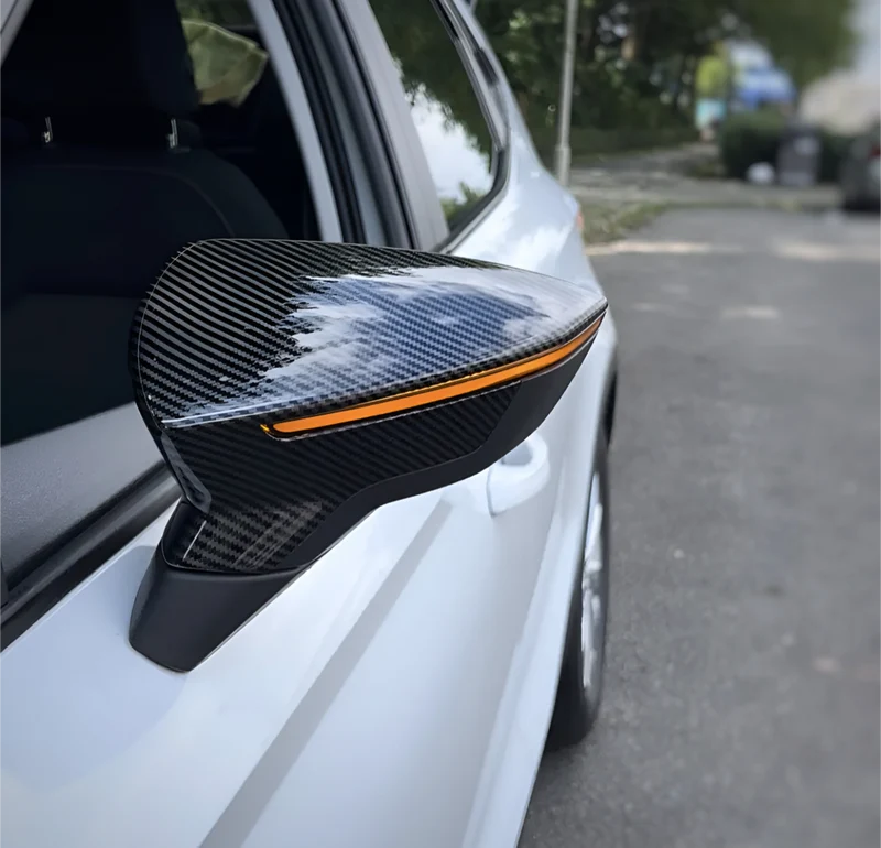 Coques Rétroviseurs Look Carbone Seat Ibiza 5 6F 2017-2023