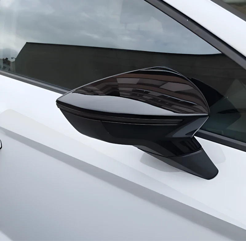 Coques Rétroviseurs Noir Brillant Seat Leon III 5F 2012 2020