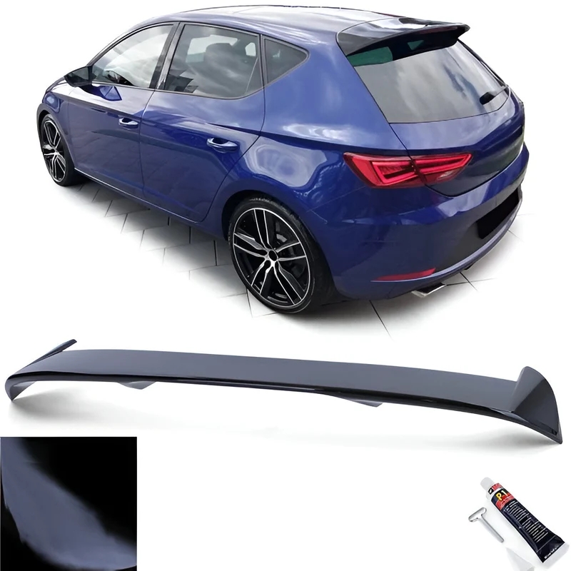 Becquet de Coffre Seat Leon 5F 2012-2020 Noir Brillant