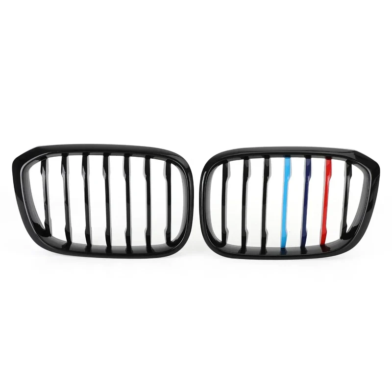 Calandre M-Color Noir Brillant BMW X3 X4 G01 G02 2018-2021