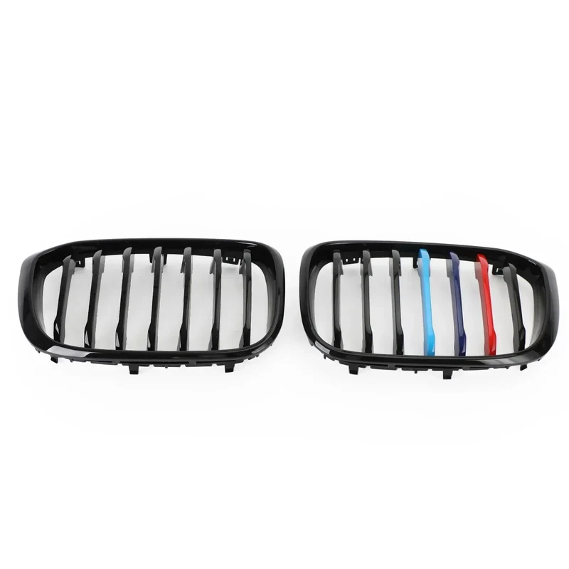 Calandre M-Color Noir Brillant BMW X3 X4 G01 G02 2018-2021