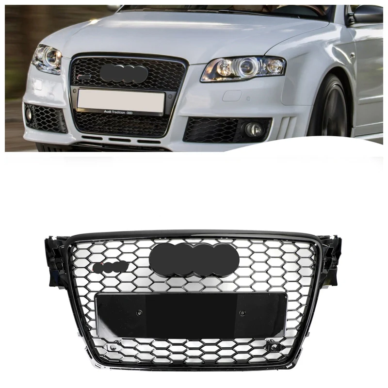 Grille RS4 Nid D'abeille Audi A4 S4 B8 2009-2012