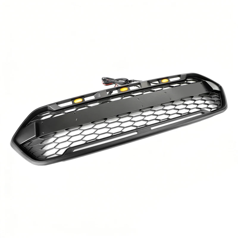 Grille Avant Style Raptor Noir Mat Ford Transit Custom Trail