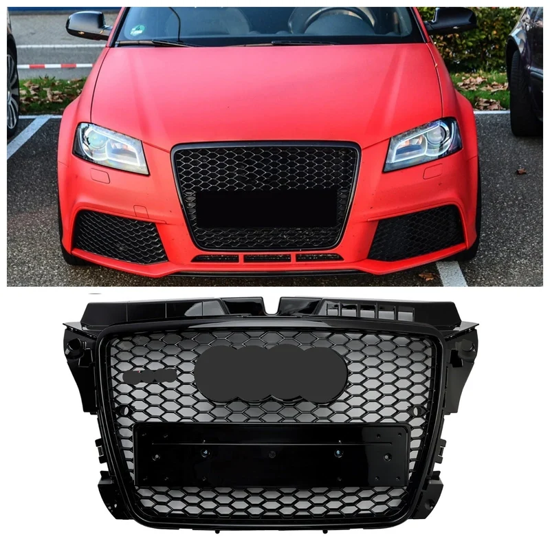 Grille Avant RS3 Style Nid D'abeille Audi A3 8P 2008-2013
