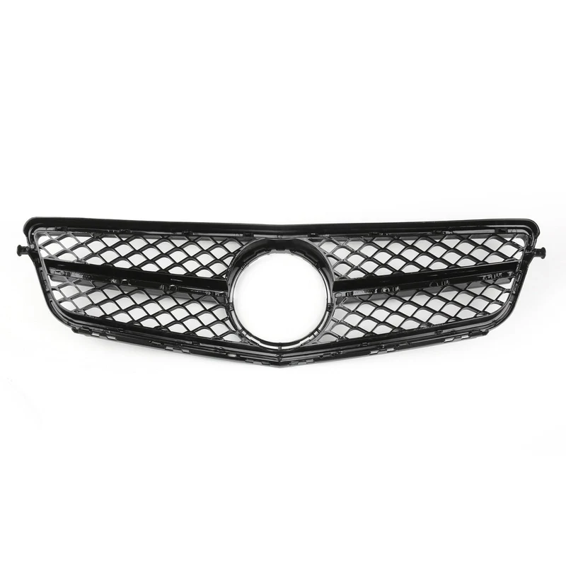 Grille Calandre Mercedes Benz W204 C250 C350 AMG Style Noir