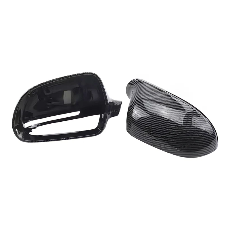 Coques Rétroviseurs Fibre Carbone Audi Q3 I 2011 2015 Noir