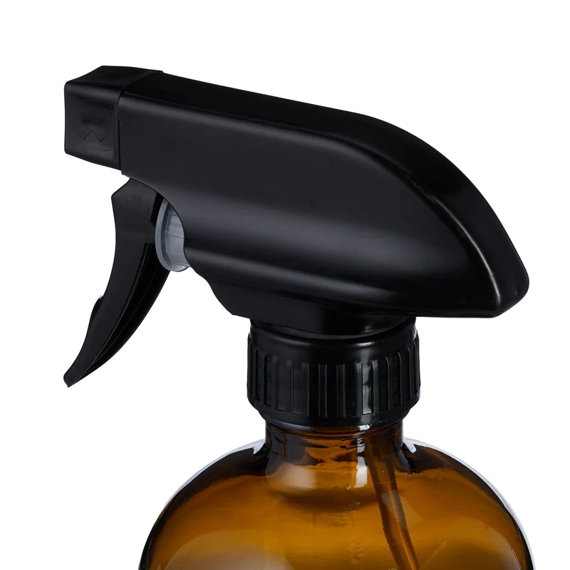 Lot de 4 vaporisateurs rechargeables 250 ml et 500 ml pour entretien intérieur et jardin en verre marron 13_0016907