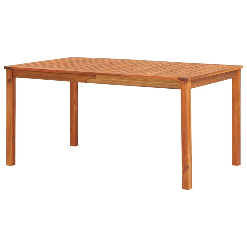 Mobilier à dîner de jardin 7 pièces avec coussins acacia solide 02_0014804