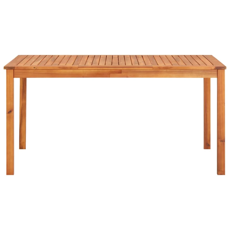 Mobilier à dîner de jardin 7 pièces avec coussins acacia solide 02_0014804